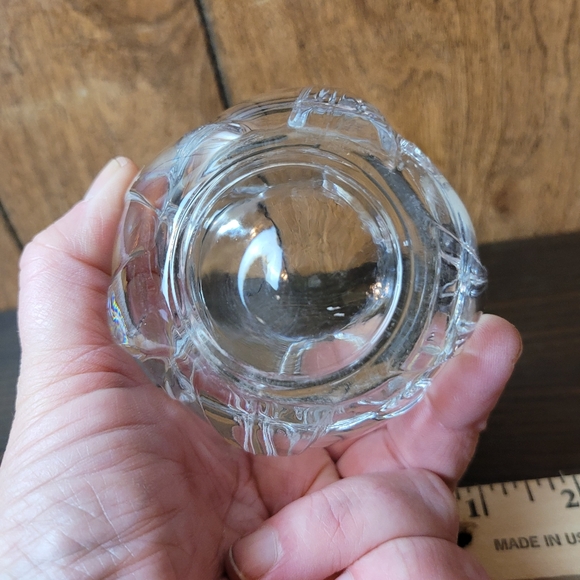 Lead Crystal Tulip tea lite Candle Holder - Picture 7 of 7